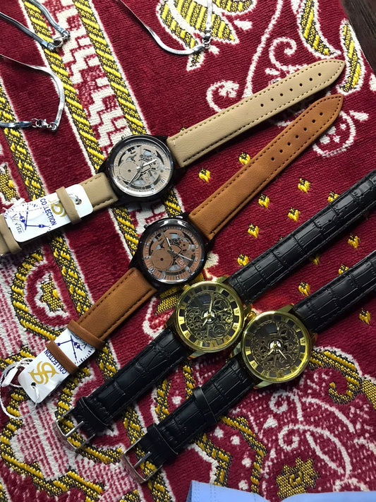 Vitz Leather Men Watch